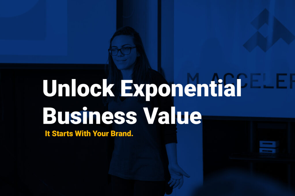 Image illustrating brand equity driving business growth, powered by BlueBirds Group's Brand Value Ecosystem Architecture (BVEA™).